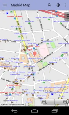 Madrid Offline City Map Lite android App screenshot 4