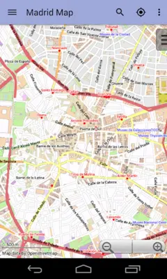 Madrid Offline City Map Lite android App screenshot 6